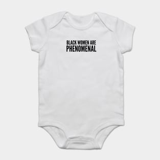Black Women Are Phenomenal | Black power Baby Bodysuit